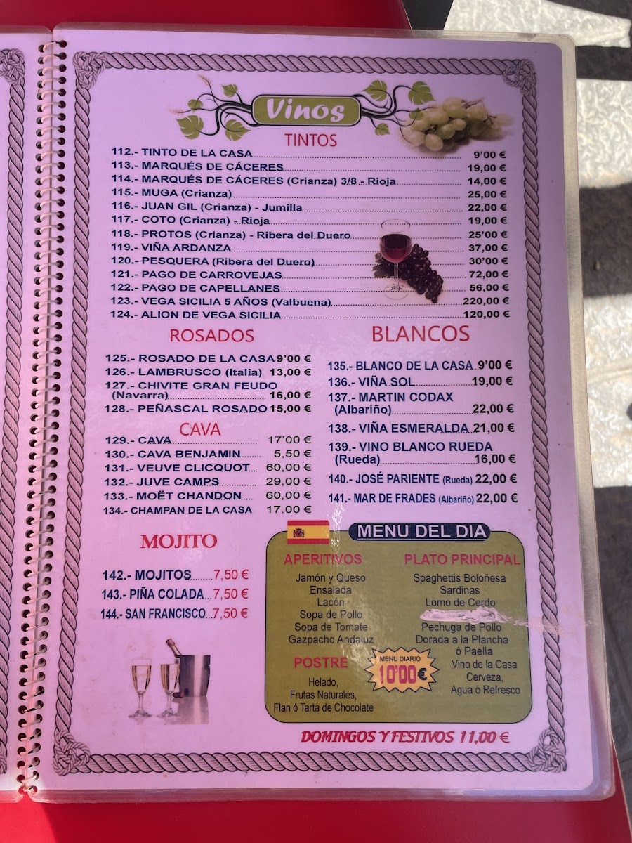 Restaurante Don Manuel Photo Menu 1