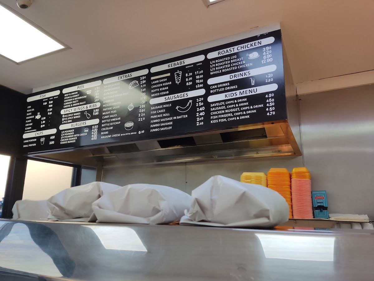 Ongar Road Fish Bar Photo Menu 4