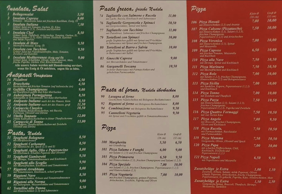 La Nave Photo Menu 3