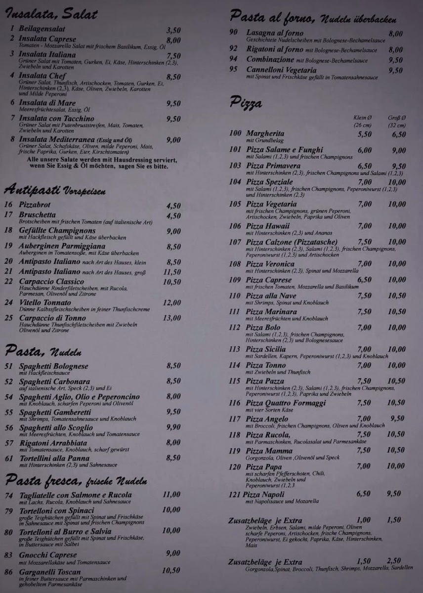 La Nave Photo Menu 5