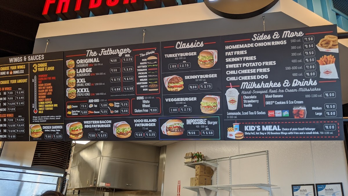 Fatburger & Buffalo's Express Photo Menu 3