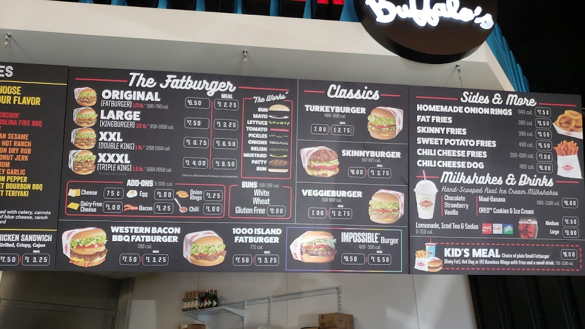 Fatburger & Buffalo's Express Photo Menu 4