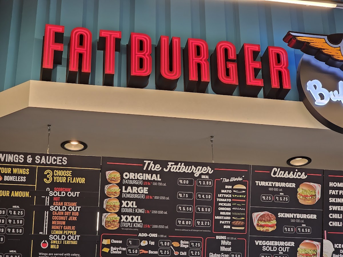 Fatburger & Buffalo's Express Photo Menu 5