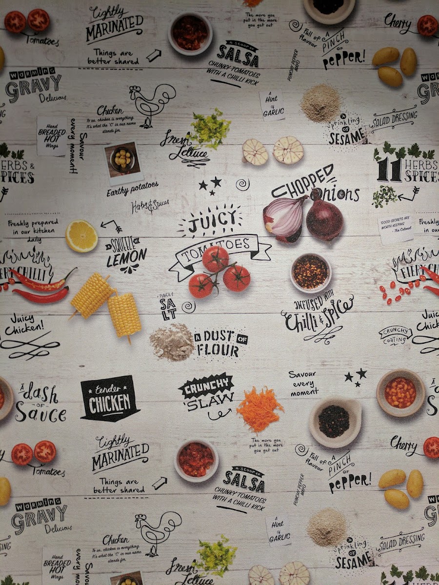 KFC Tottenham Court Road Photo Menu 8