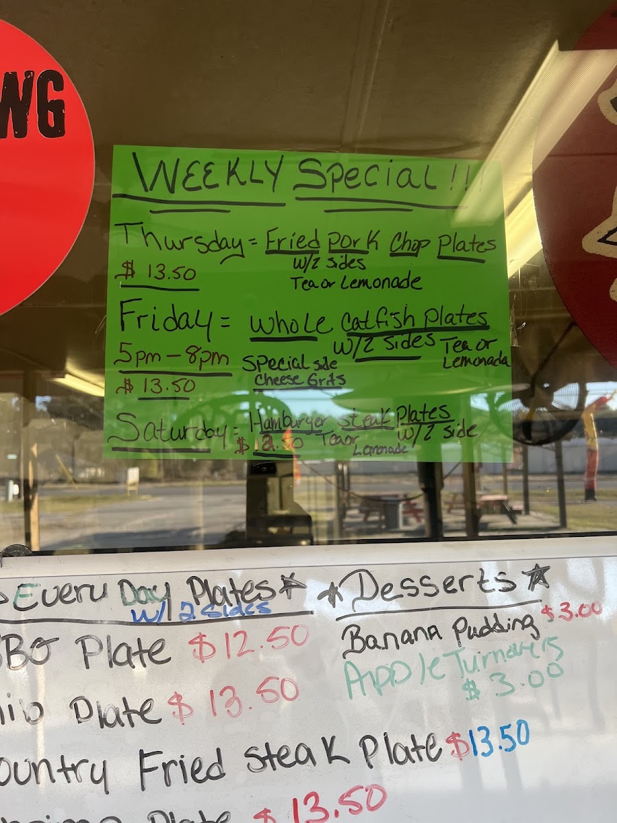 Red Dawg Grill Photo Menu 1