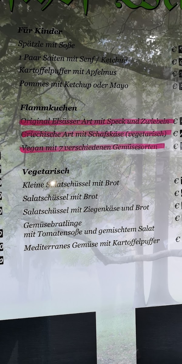 Waldgasthof Weiler Hütte Photo Menu 7