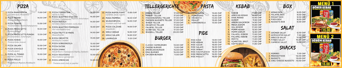 Dina Grill Haus Photo Menu 1
