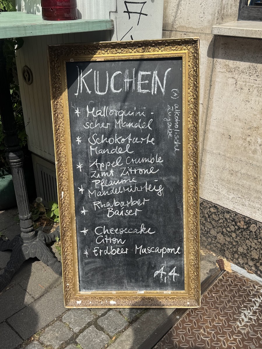 Café Modigliani Photo Menu 1