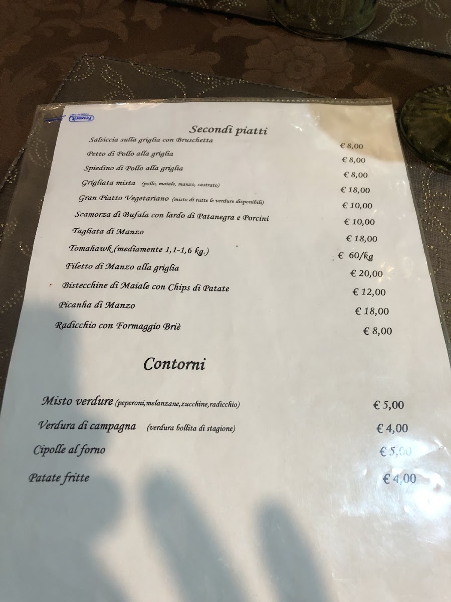 Trattoria La Palazzina Photo Menu 4
