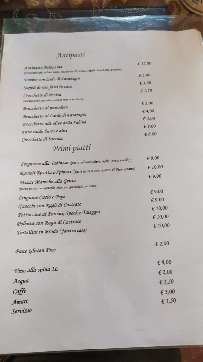Trattoria La Palazzina Photo Menu 6