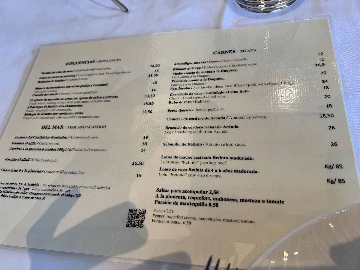Restaurante Venta la Duquesa Photo Menu 10