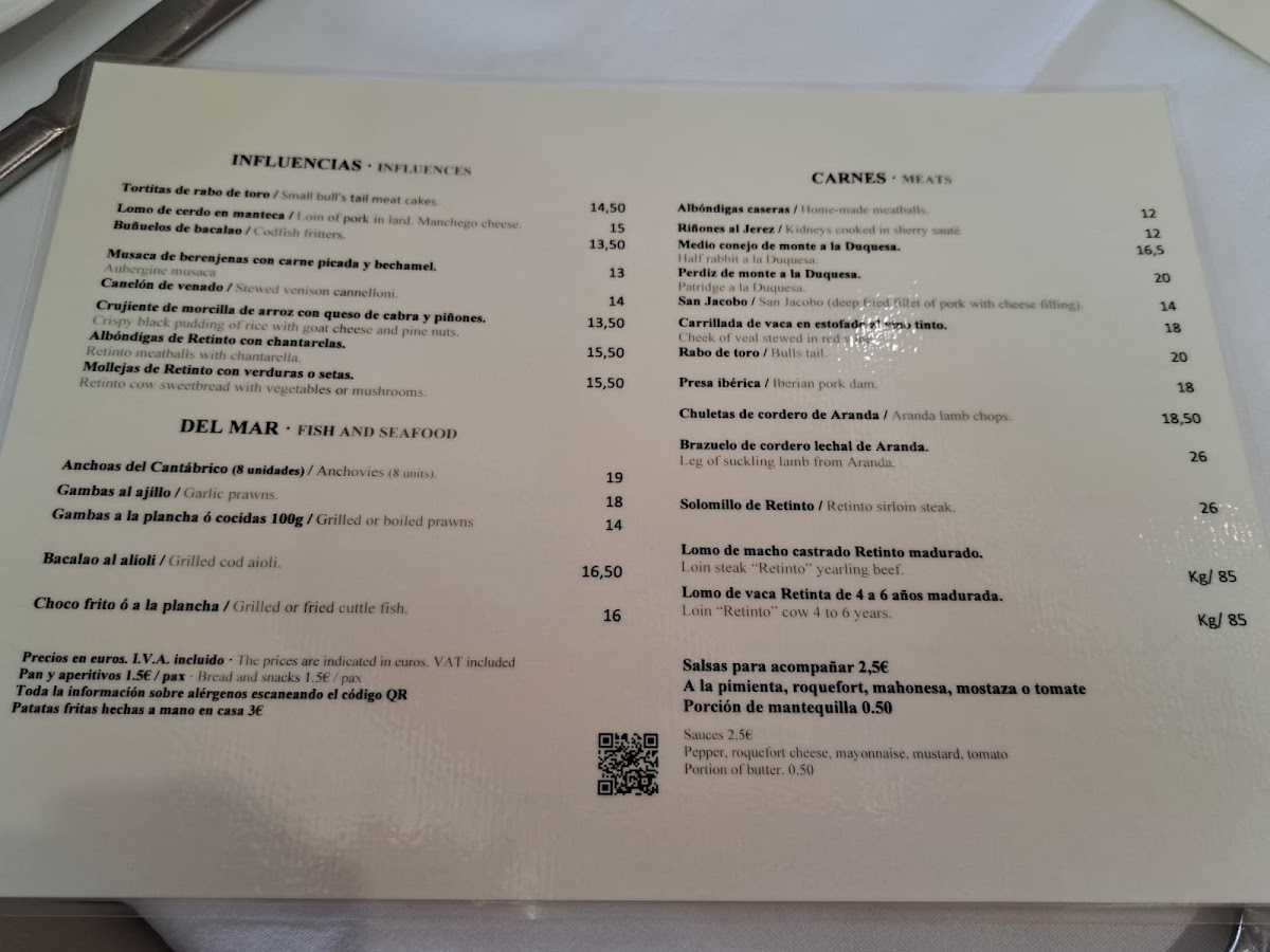 Restaurante Venta la Duquesa Photo Menu 6