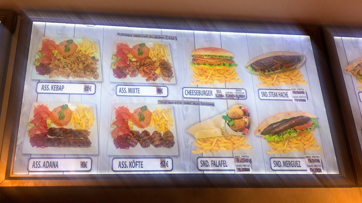 Anatolien Photo Menu 3