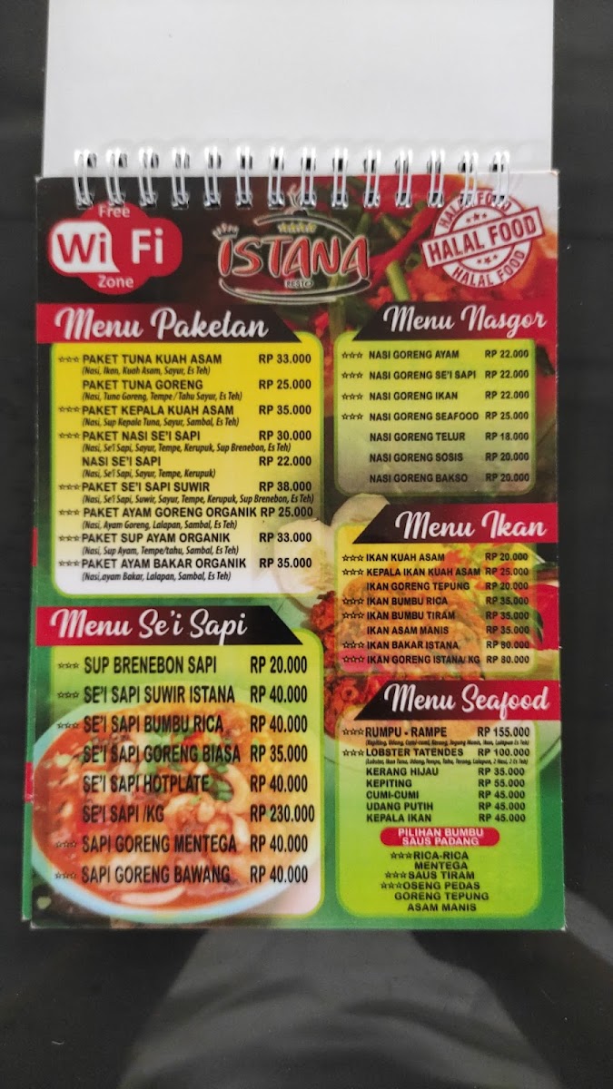 ISTANA Resto Photo Menu 4