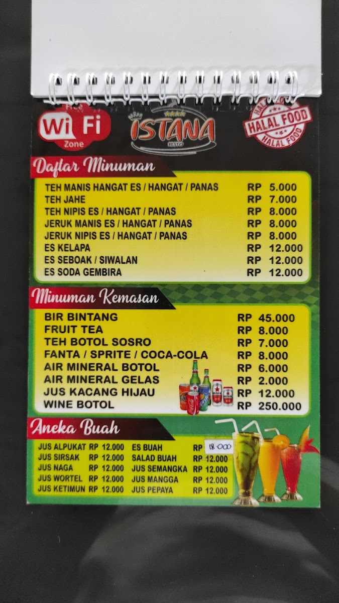 ISTANA Resto Photo Menu 8