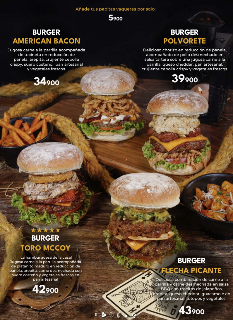 Toro McCoy Photo Menu 2