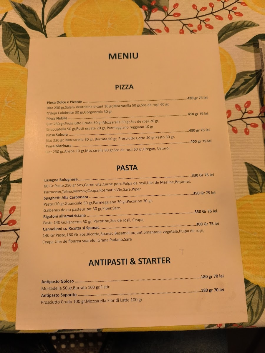 SUBURA BISTRO Photo Menu 1