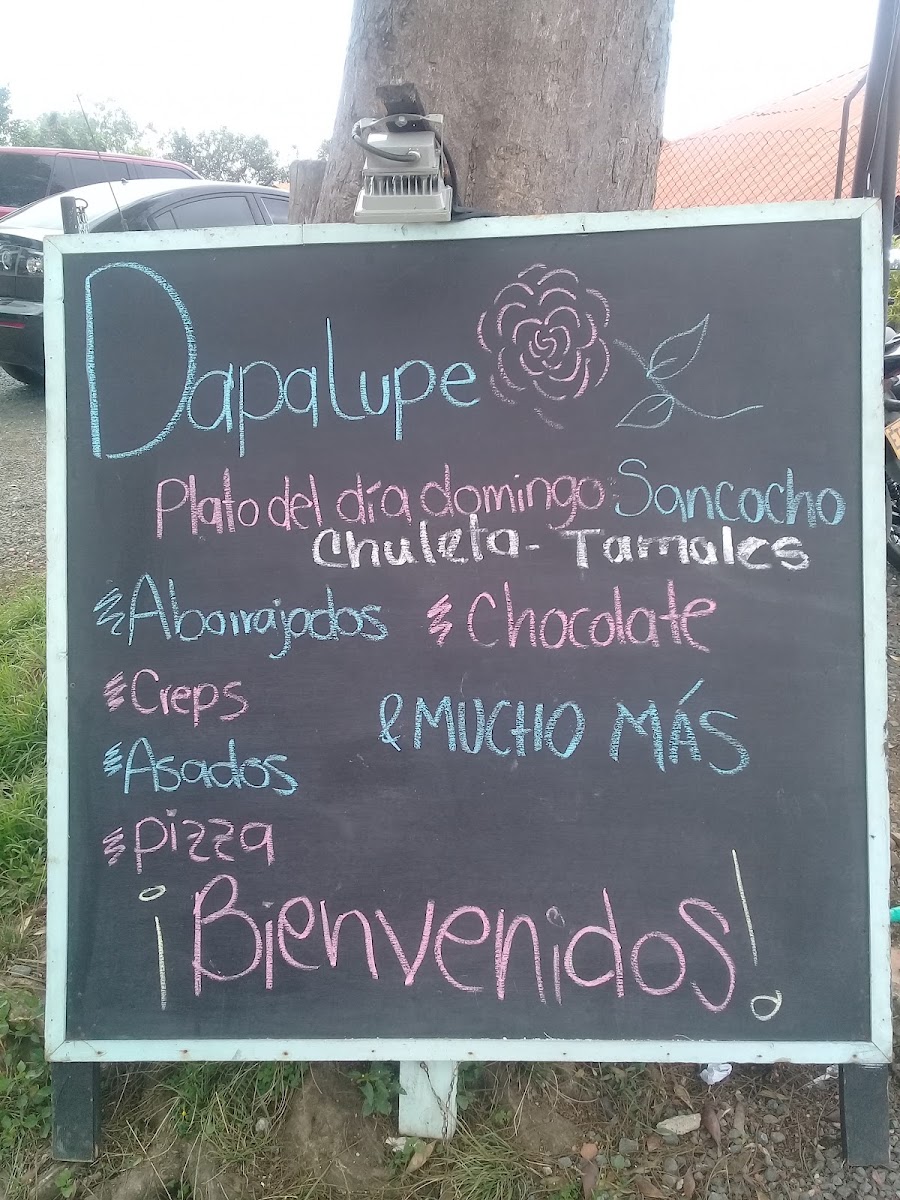 Dapalupe Photo Menu 1