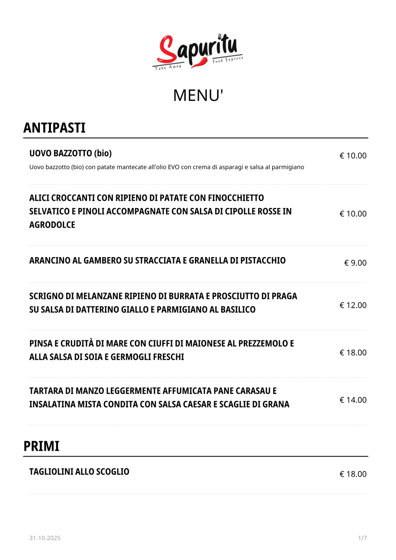 Sapuritu Photo Menu 9