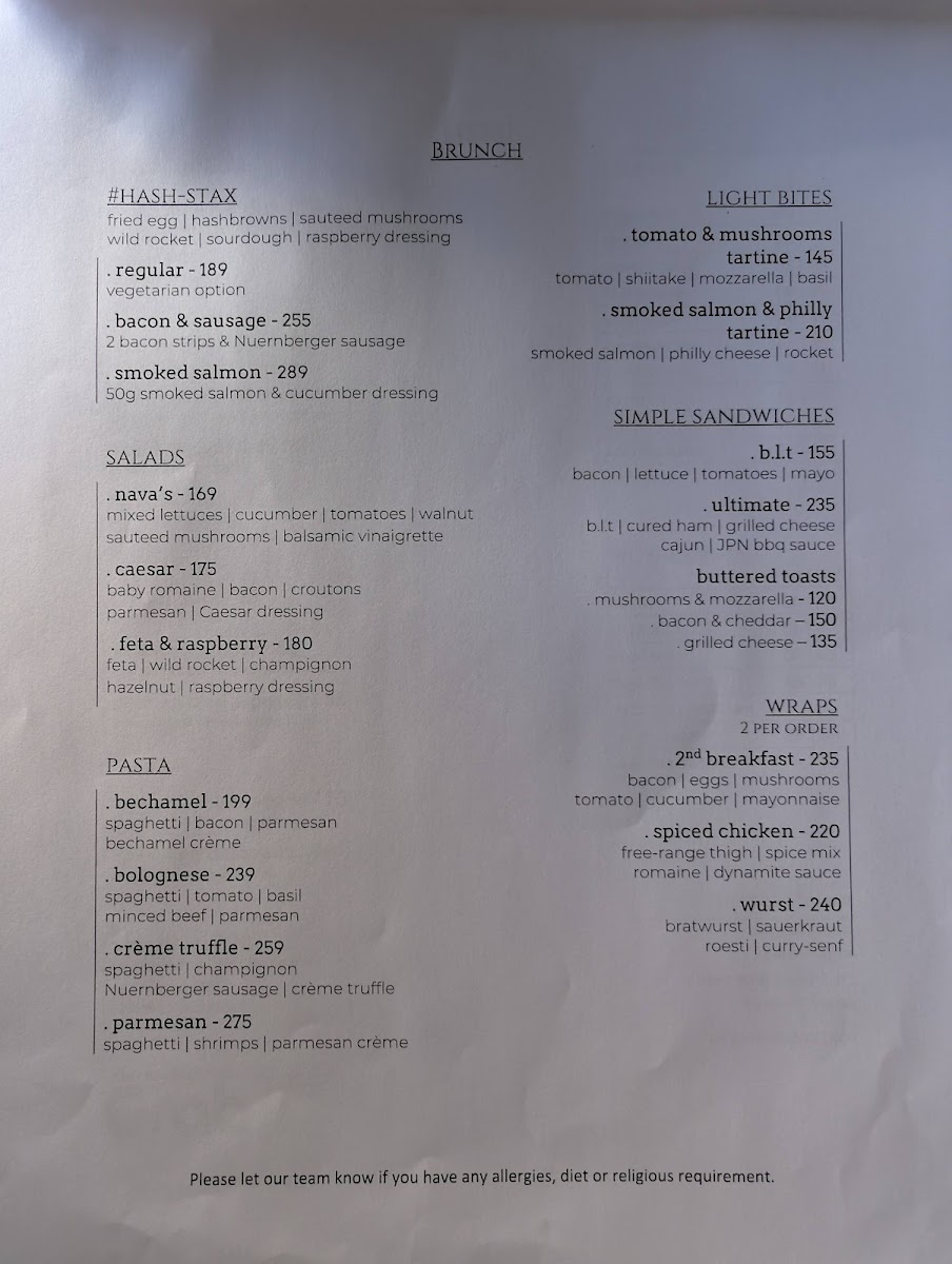 Wooden Door Cafe Photo Menu 3