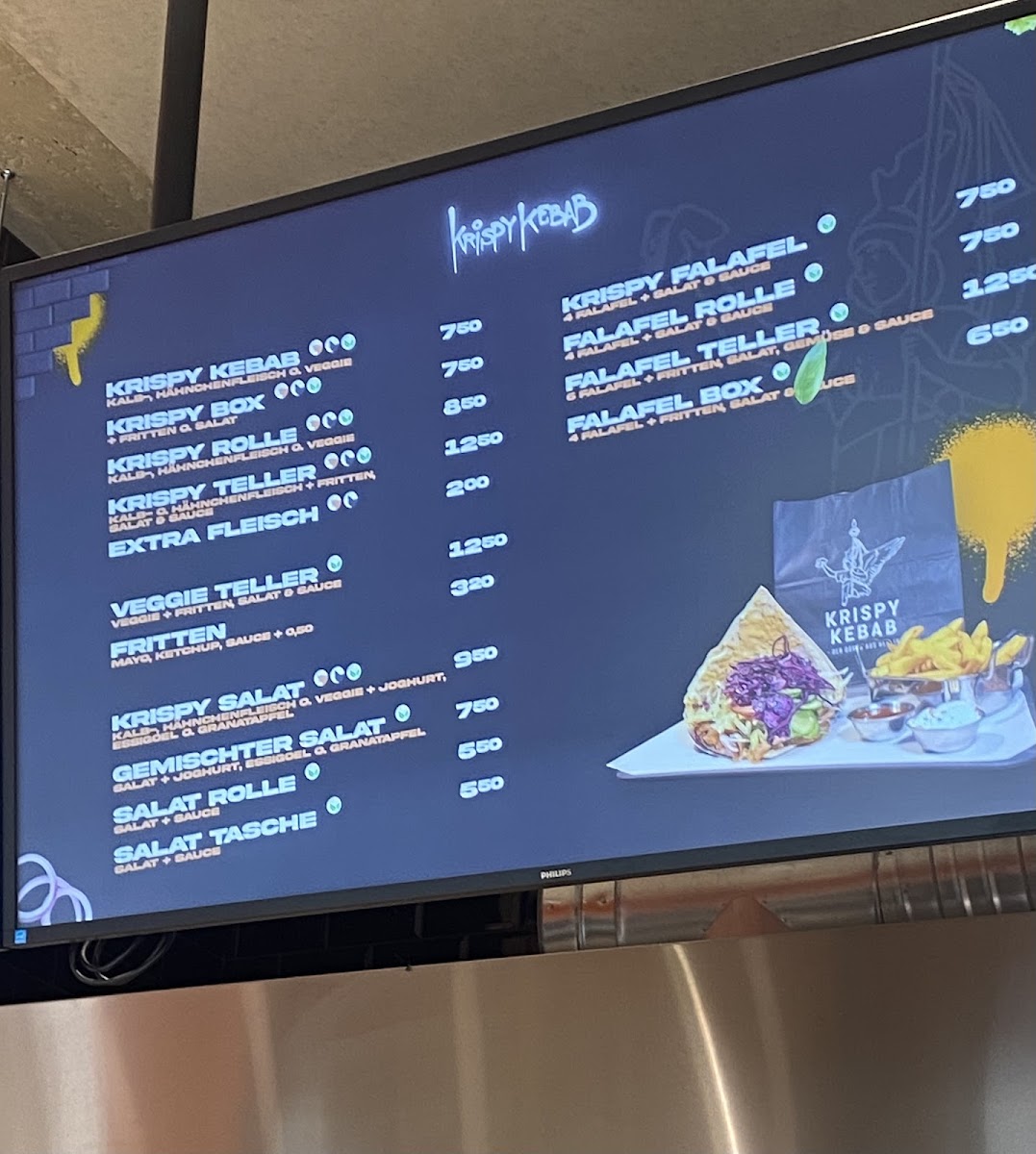 Krispy Kebab Photo Menu 1