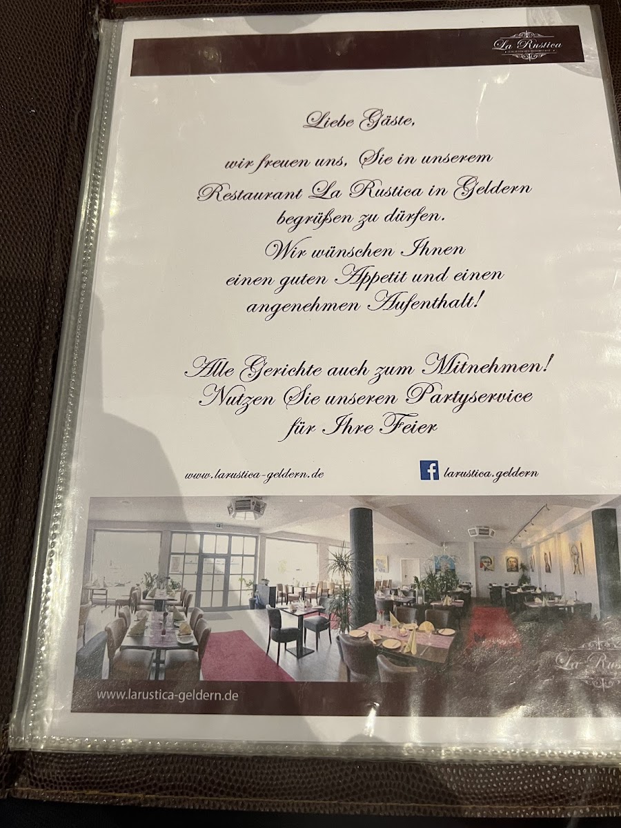 La Rustica - Italienisches Restaurant Photo Menu 2
