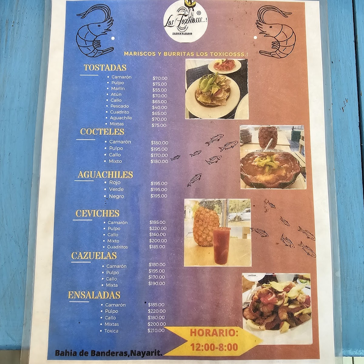 Mariscos y Burritas Los Tóxicosss Photo Menu 3