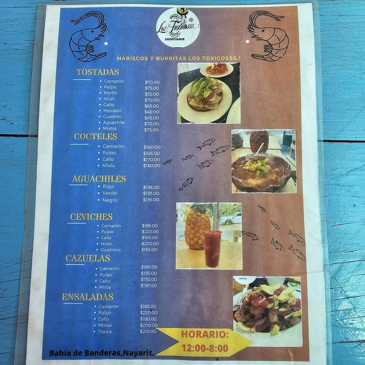 Mariscos y Burritas Los Tóxicosss Photo Menu 5