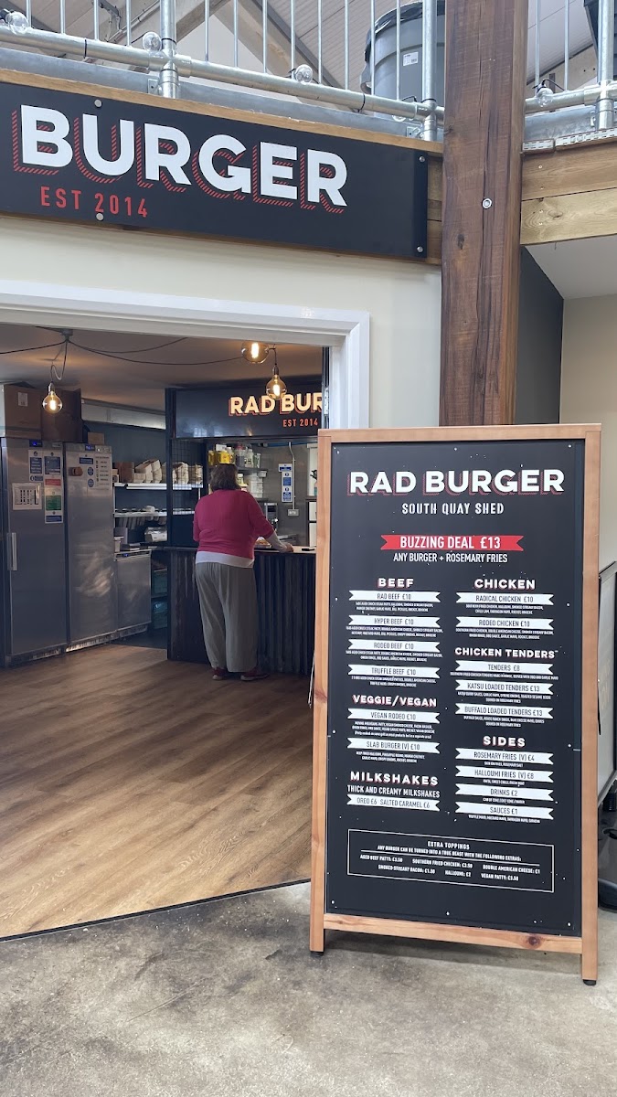 Rad Burger Photo Menu 7