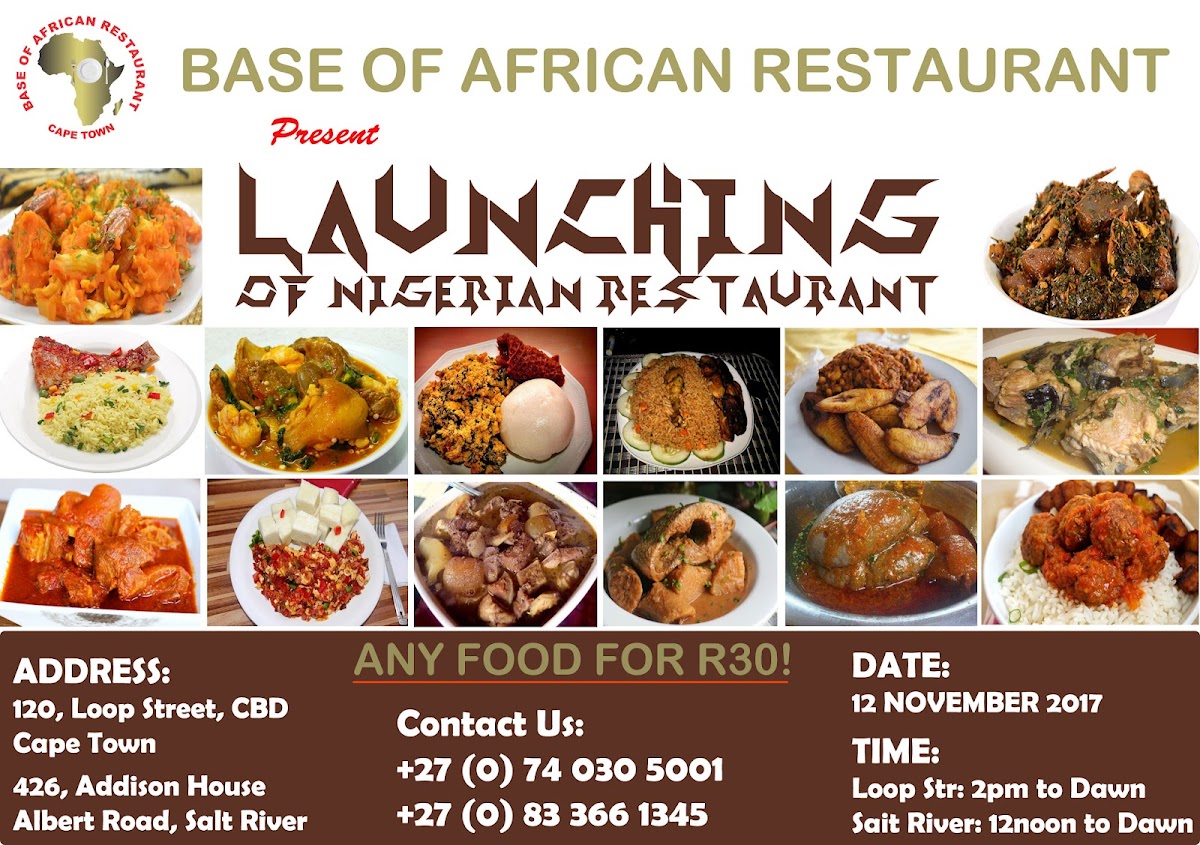 Base of African Restaurant Photo 3
