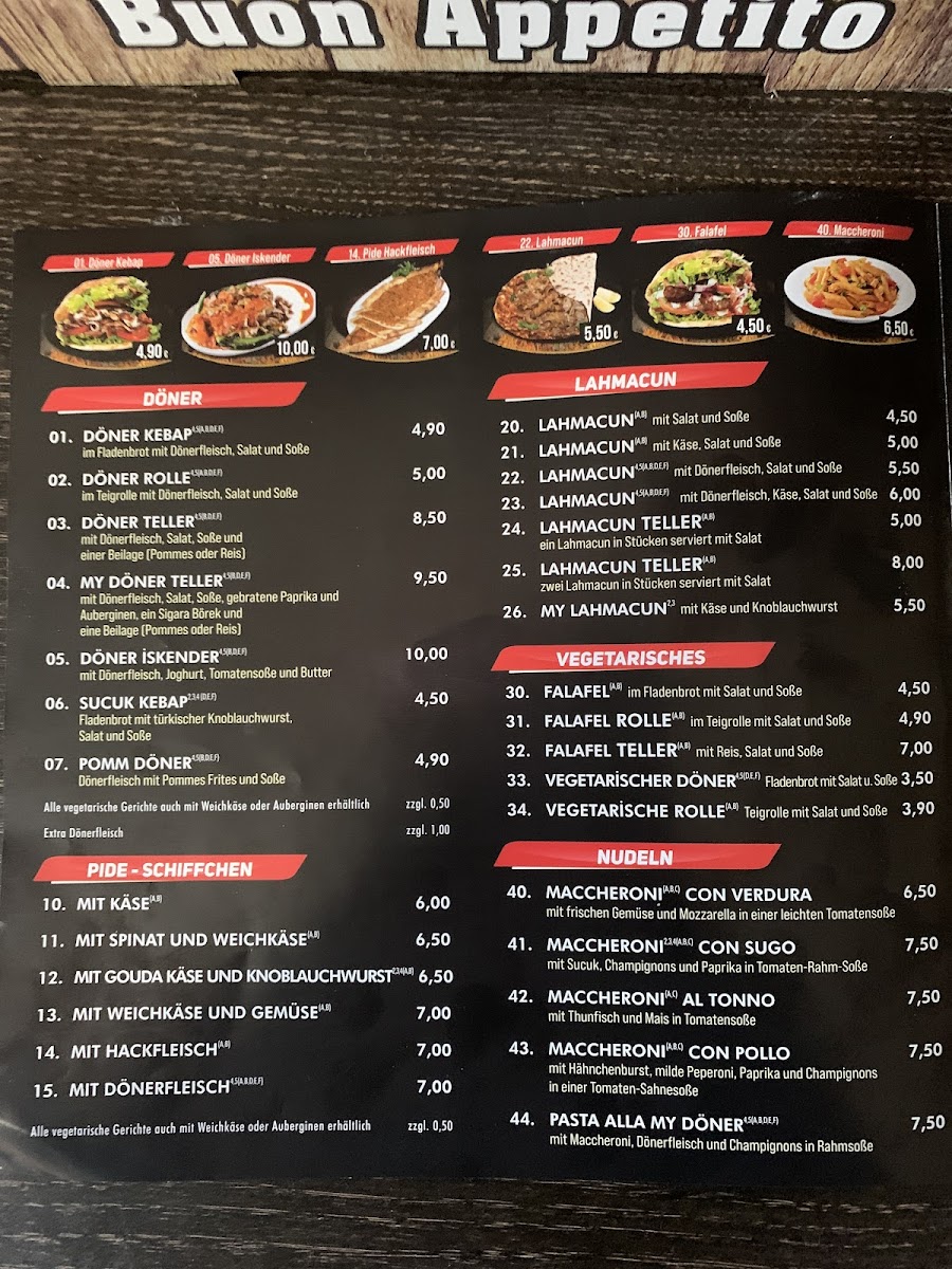 Haso Kebap 'Zur Spitz' Photo Menu 2