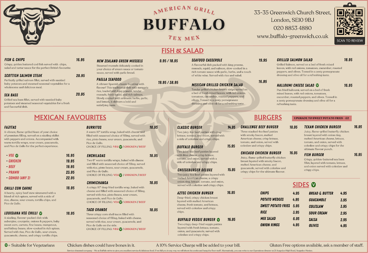 Buffalo American Grill & TexMex Photo Menu 3