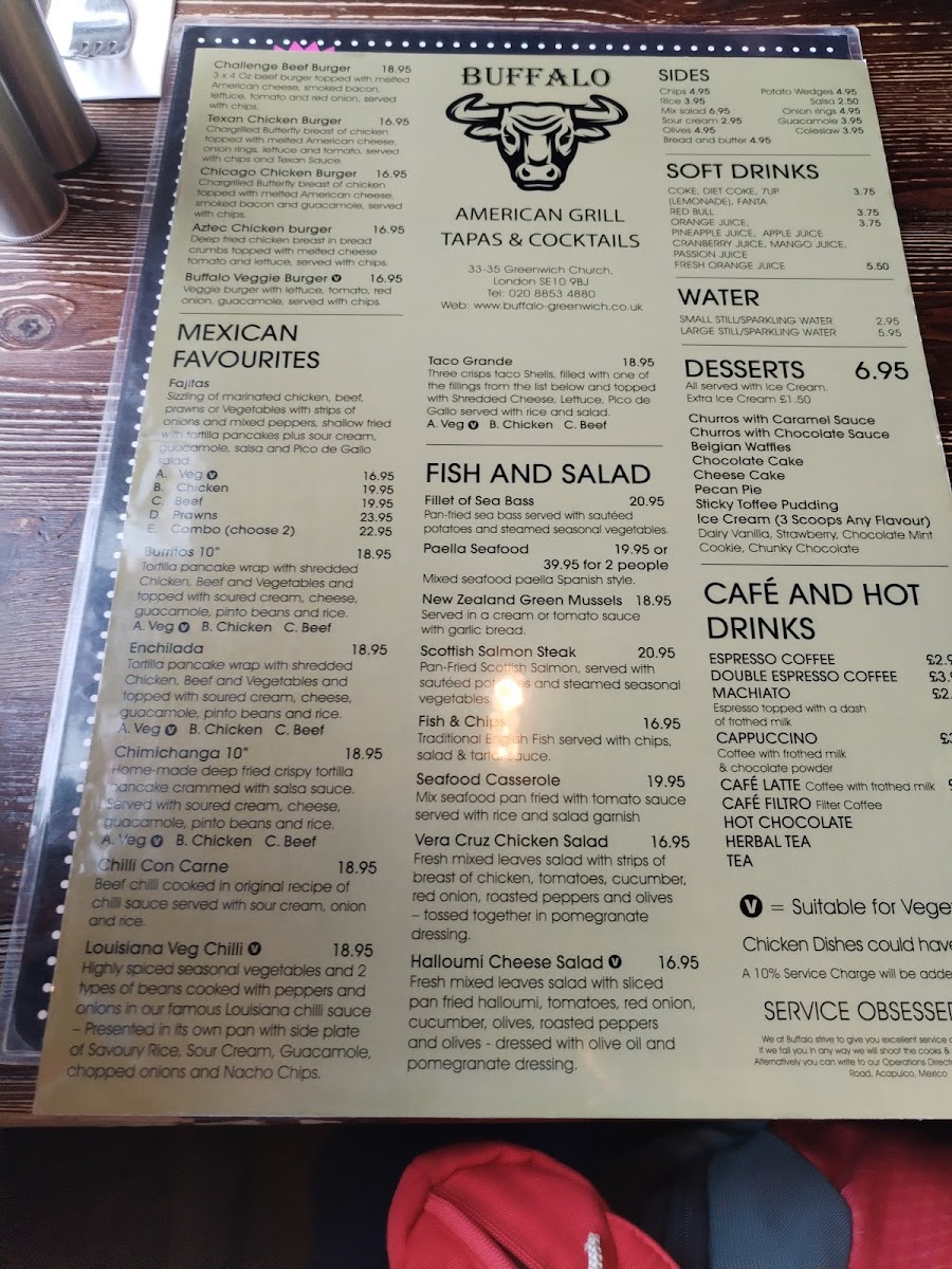 Buffalo American Grill & TexMex Photo Menu 9