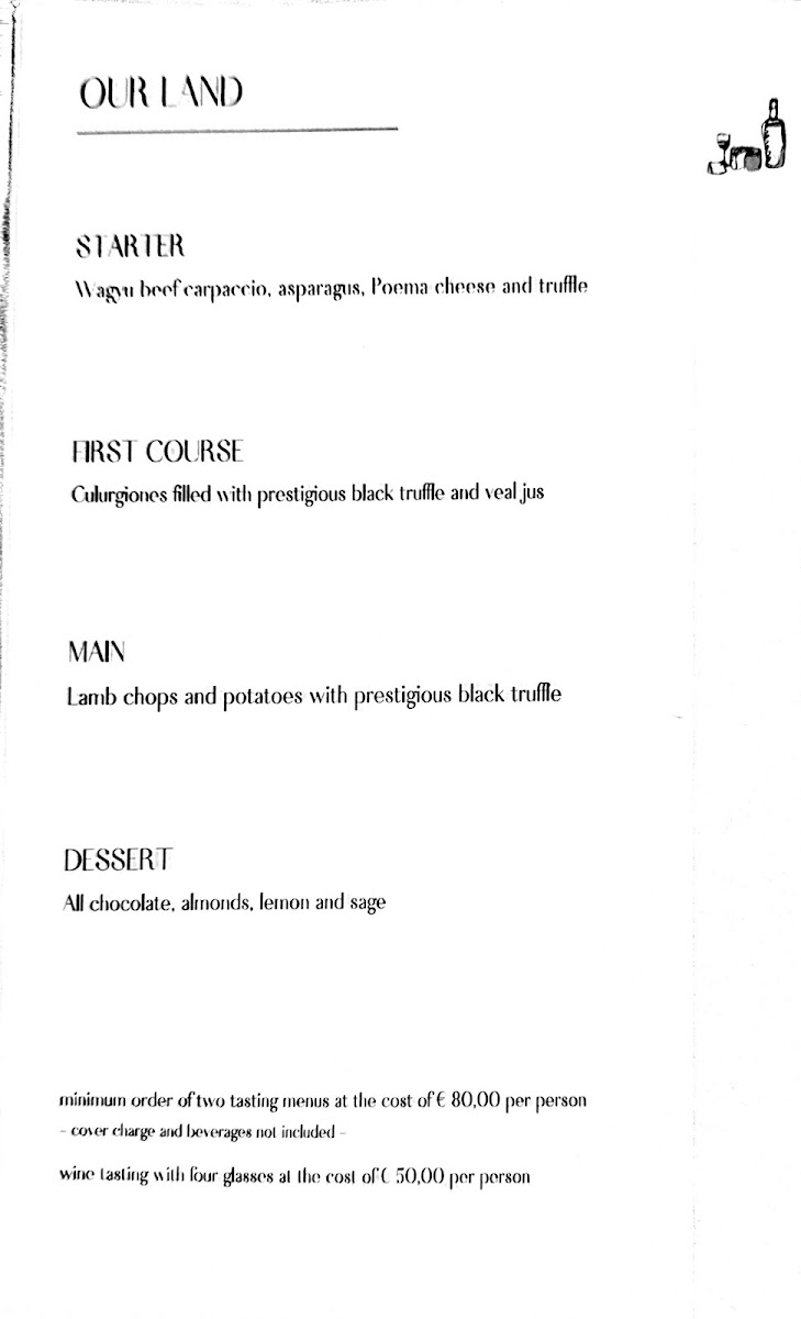 Frades Porto Cervo - Milano Photo Menu 7