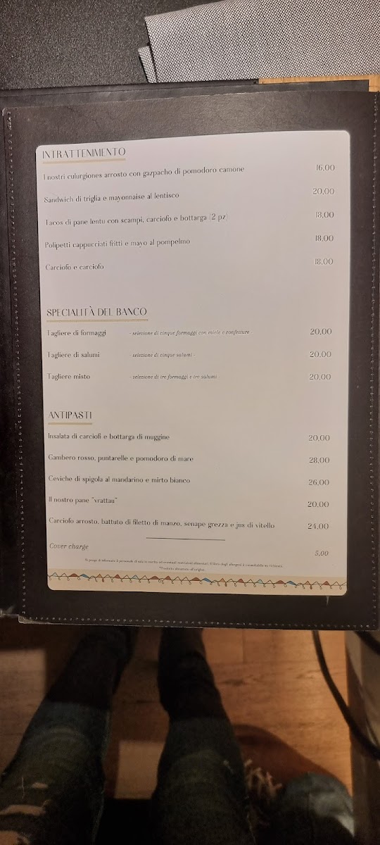 Frades Porto Cervo - Milano Photo Menu 9