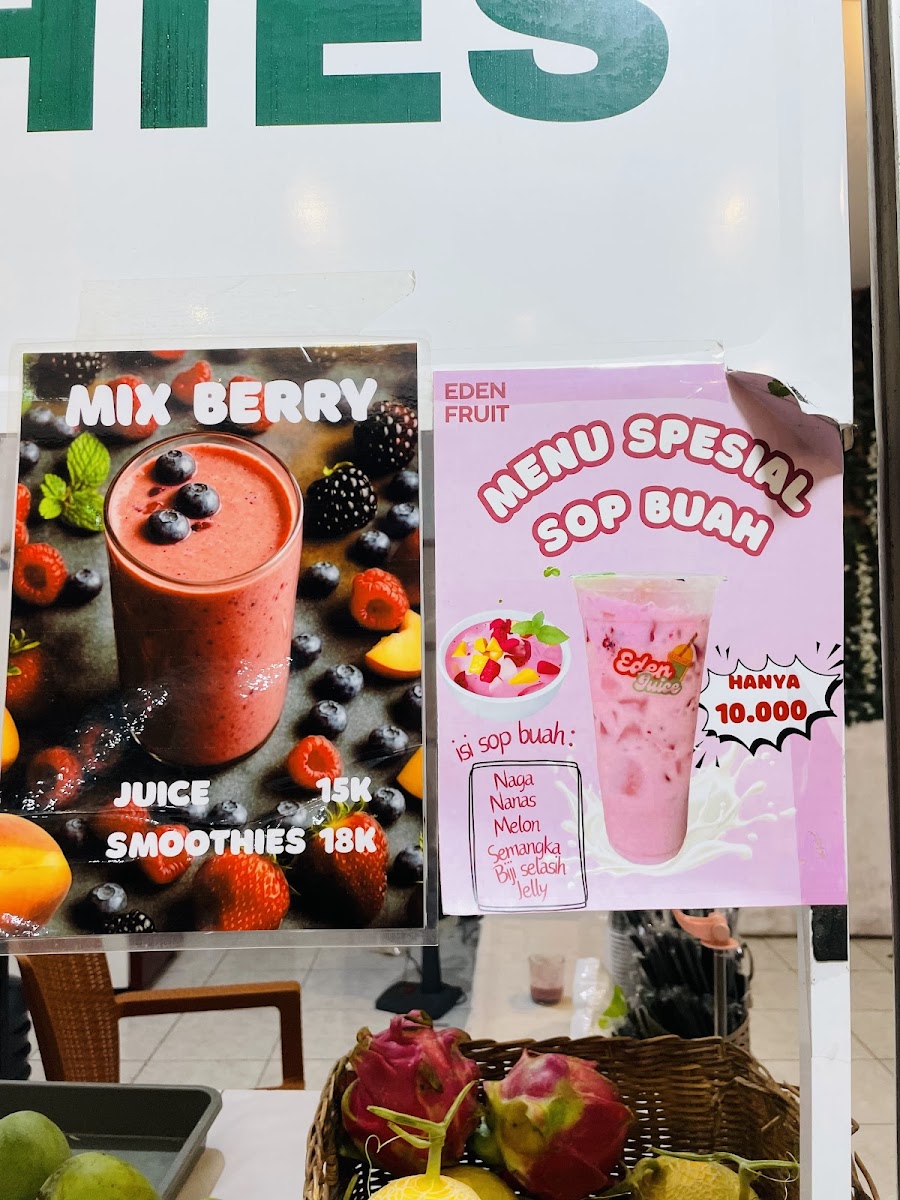 EDEN FRUIT MANUKAN Photo Menu 3