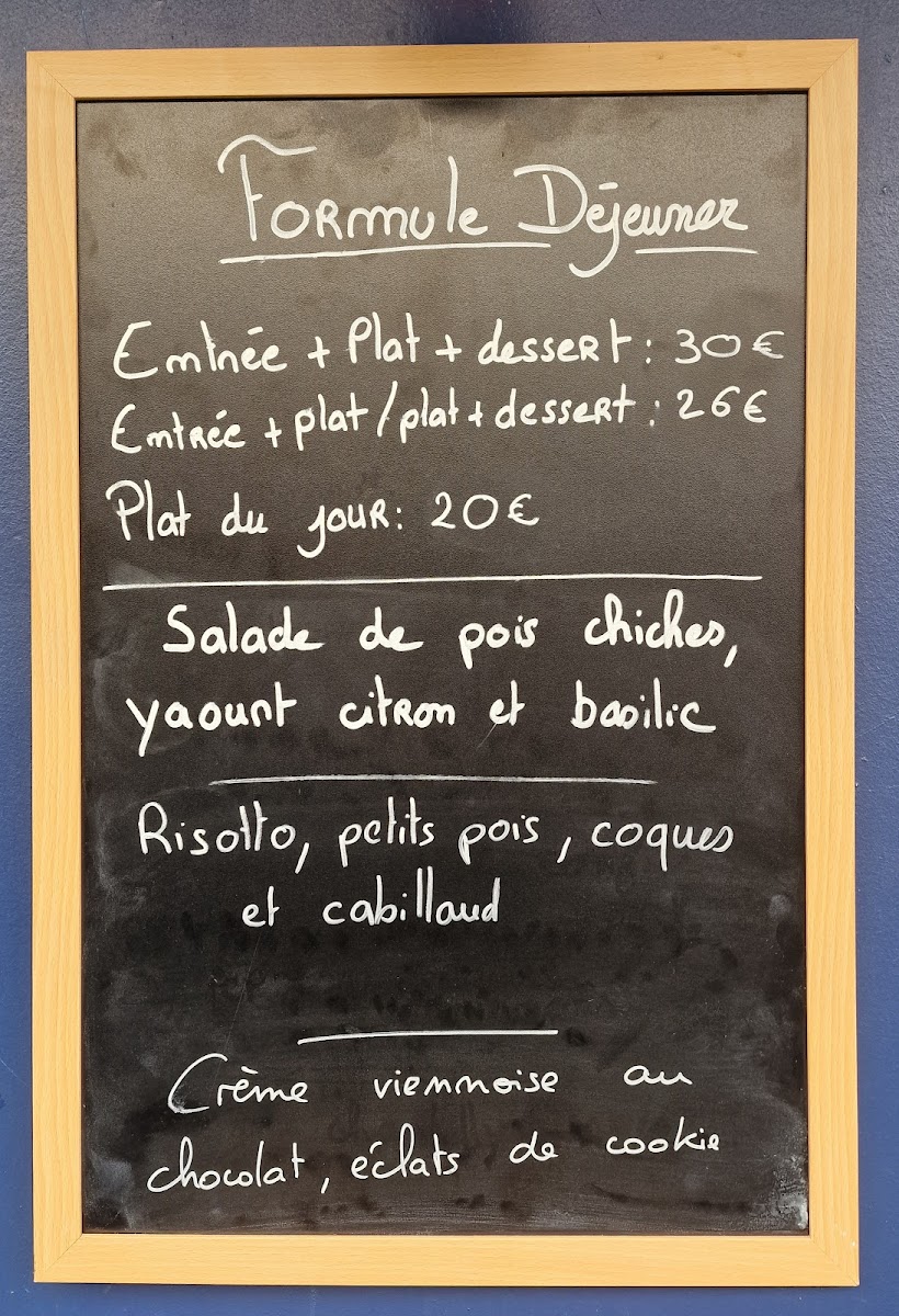Deux Restaurant : Bistrot de chefs Photo Menu 2