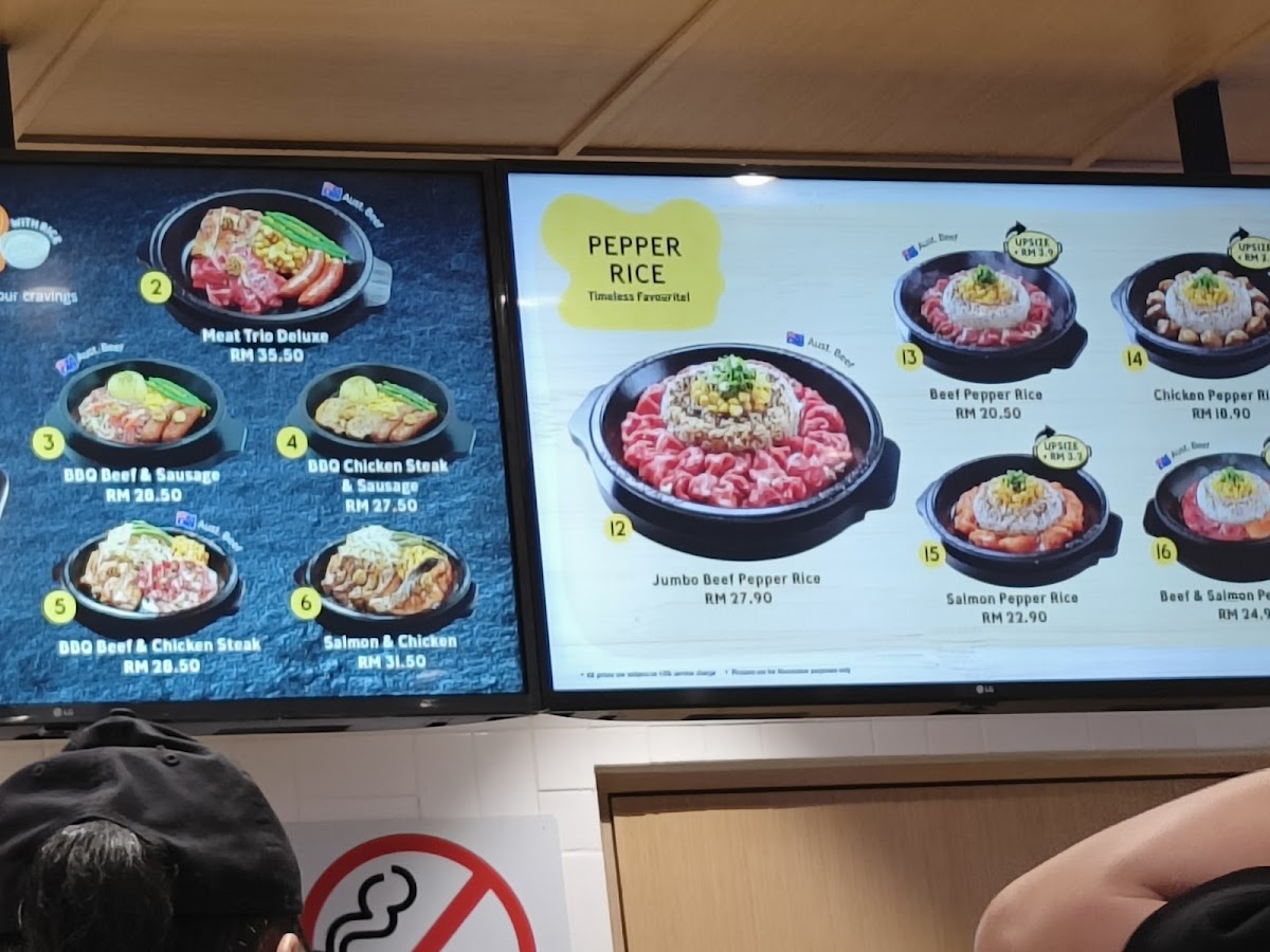 Pepper Lunch @ KL East Mall Photo Menu 9