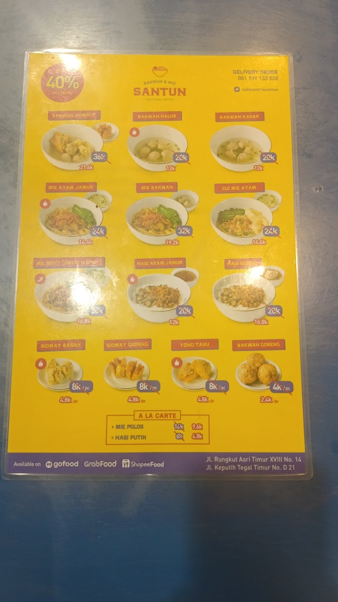 Bakwan & Mie Santun Rungkut Photo Menu 7