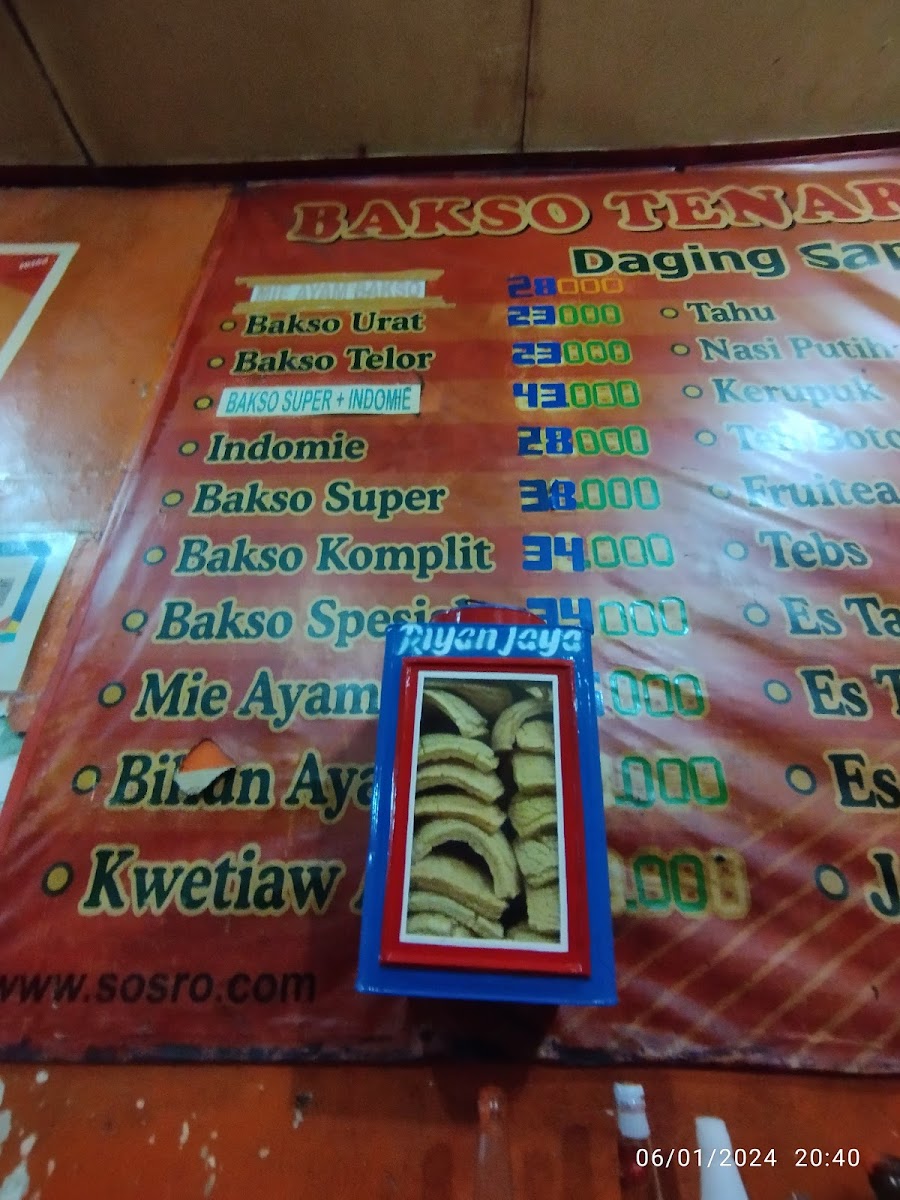 Bakso Tenar Solo 02 Photo Menu 1