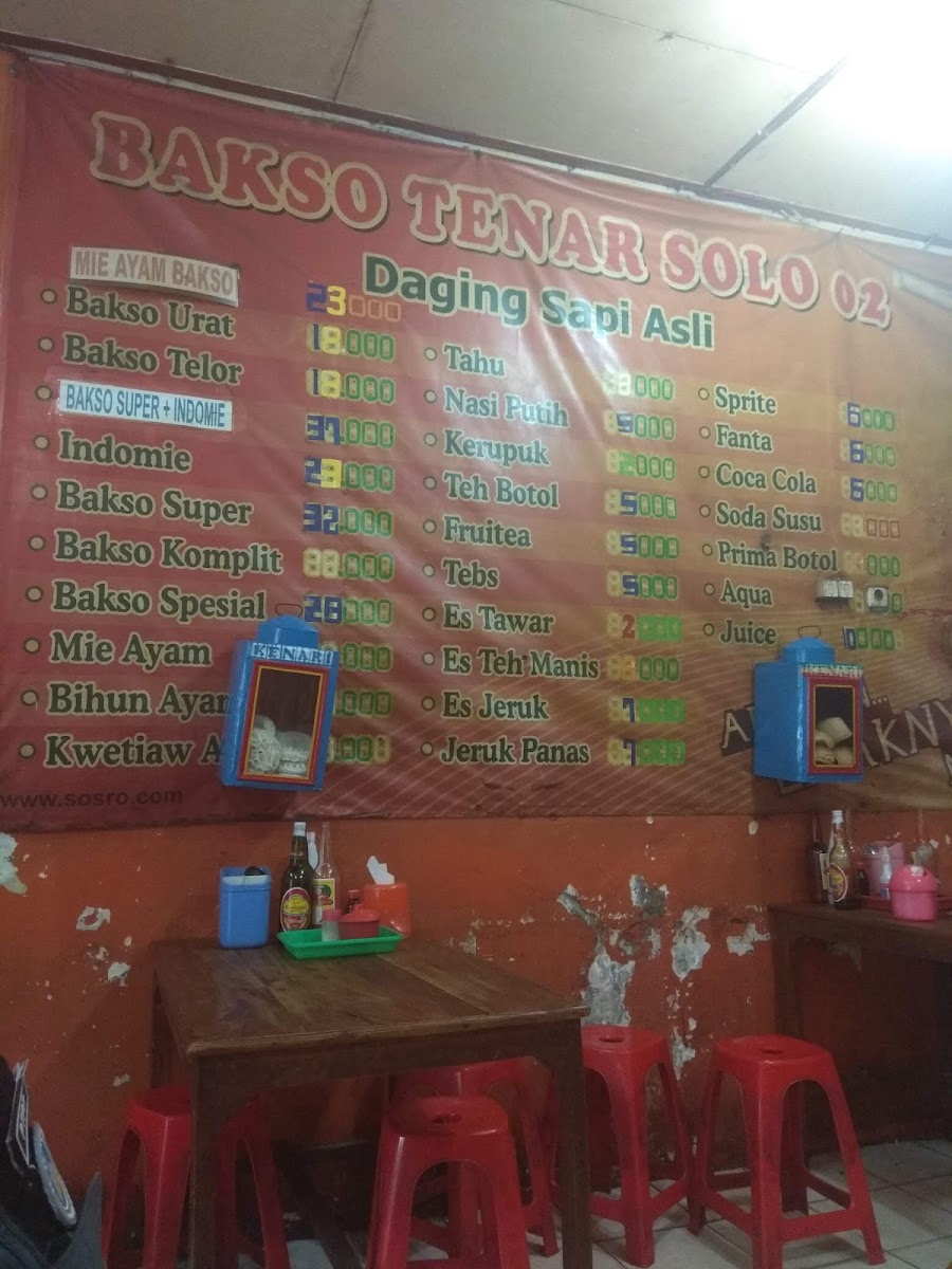 Bakso Tenar Solo 02 Photo Menu 4