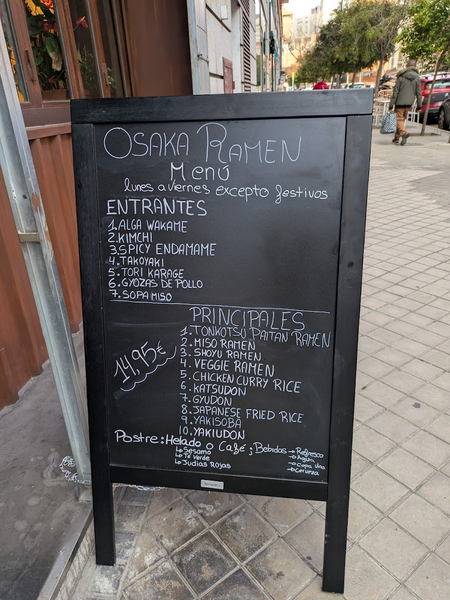 Osaka Ramen Photo Menu 10