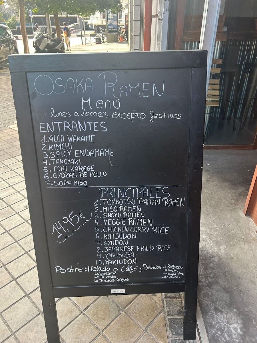Osaka Ramen Photo Menu 4