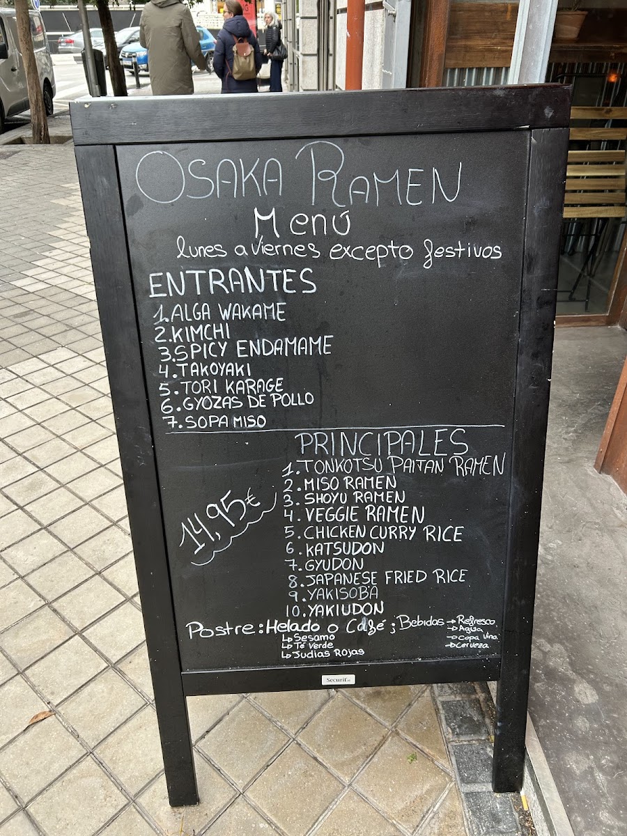 Osaka Ramen Photo Menu 5