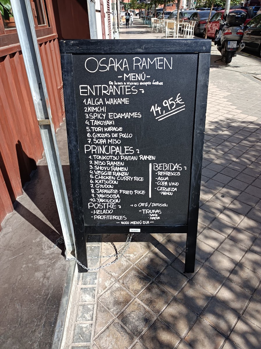 Osaka Ramen Photo Menu 7