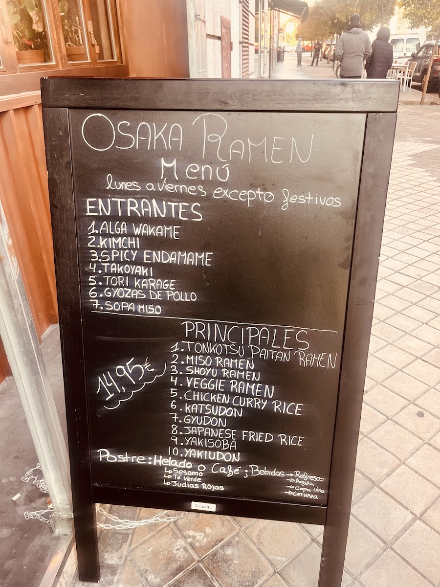 Osaka Ramen Photo Menu 9