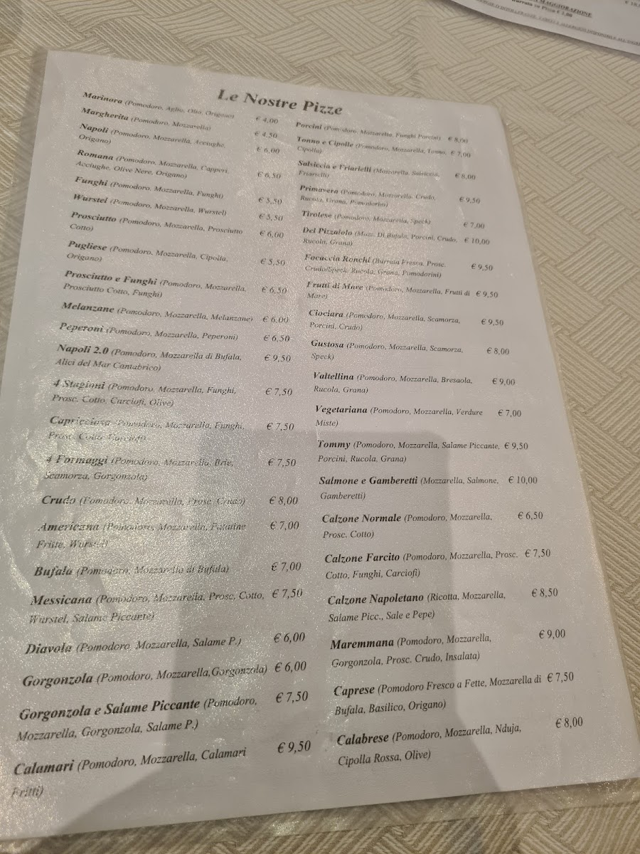 Ristorante Pizzeria I Ronchi Photo Menu 1