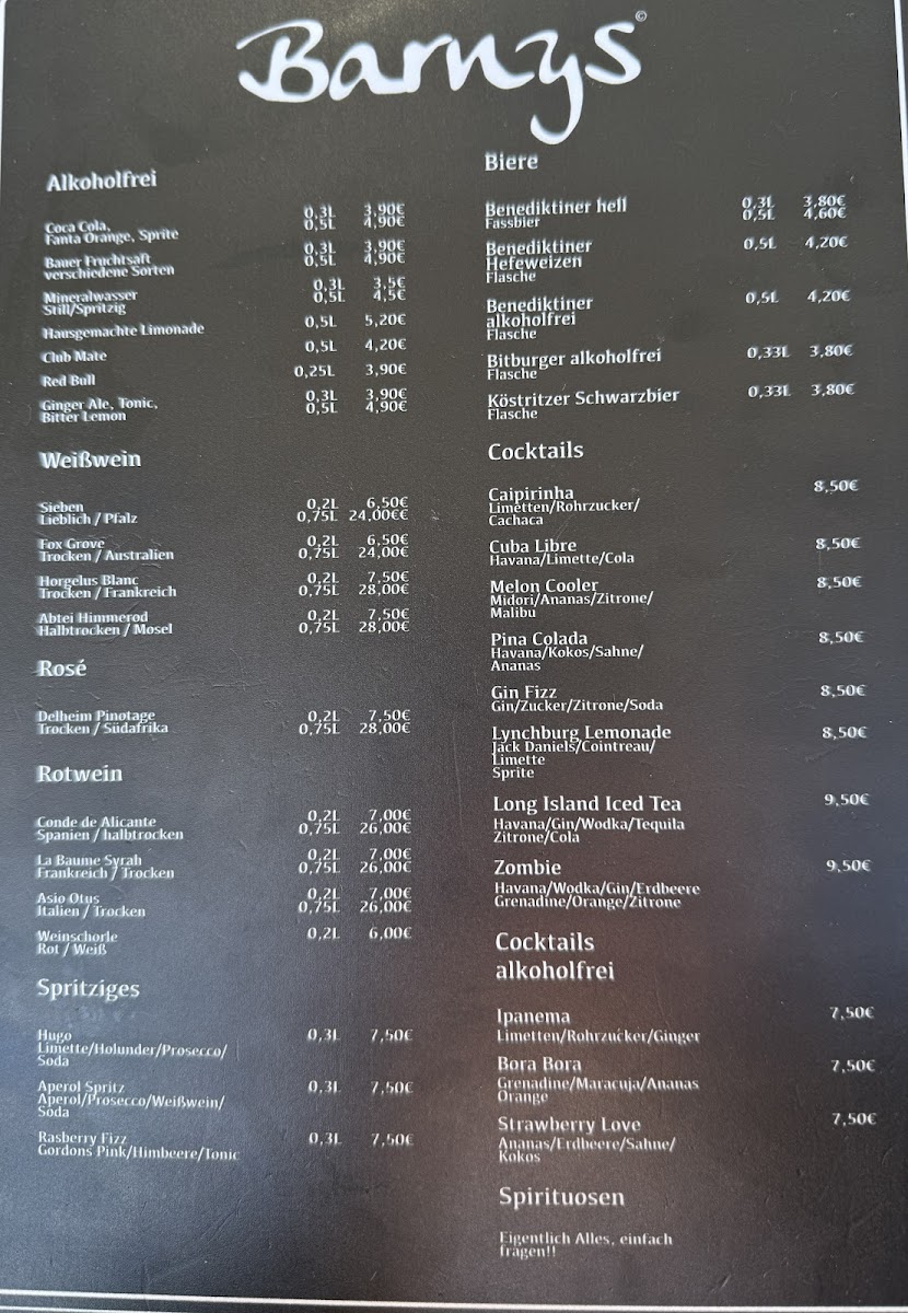 Barnys Photo Menu 1