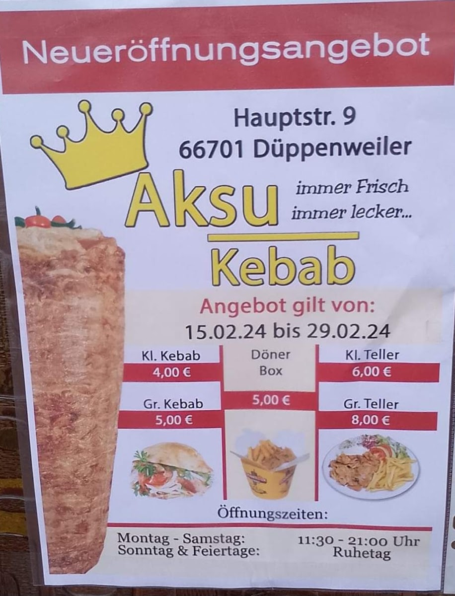 Aksu Kebap Photo Menu 2