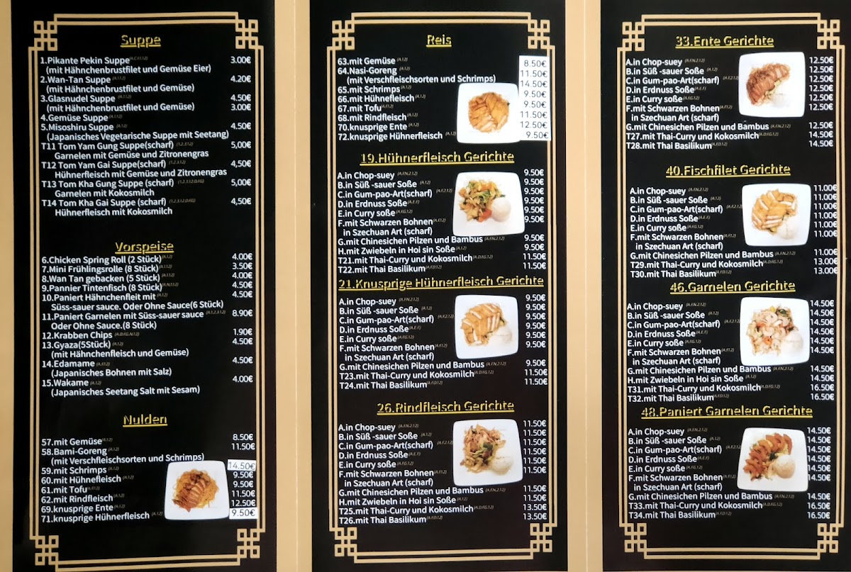 China Imbiss Ming Photo Menu 1